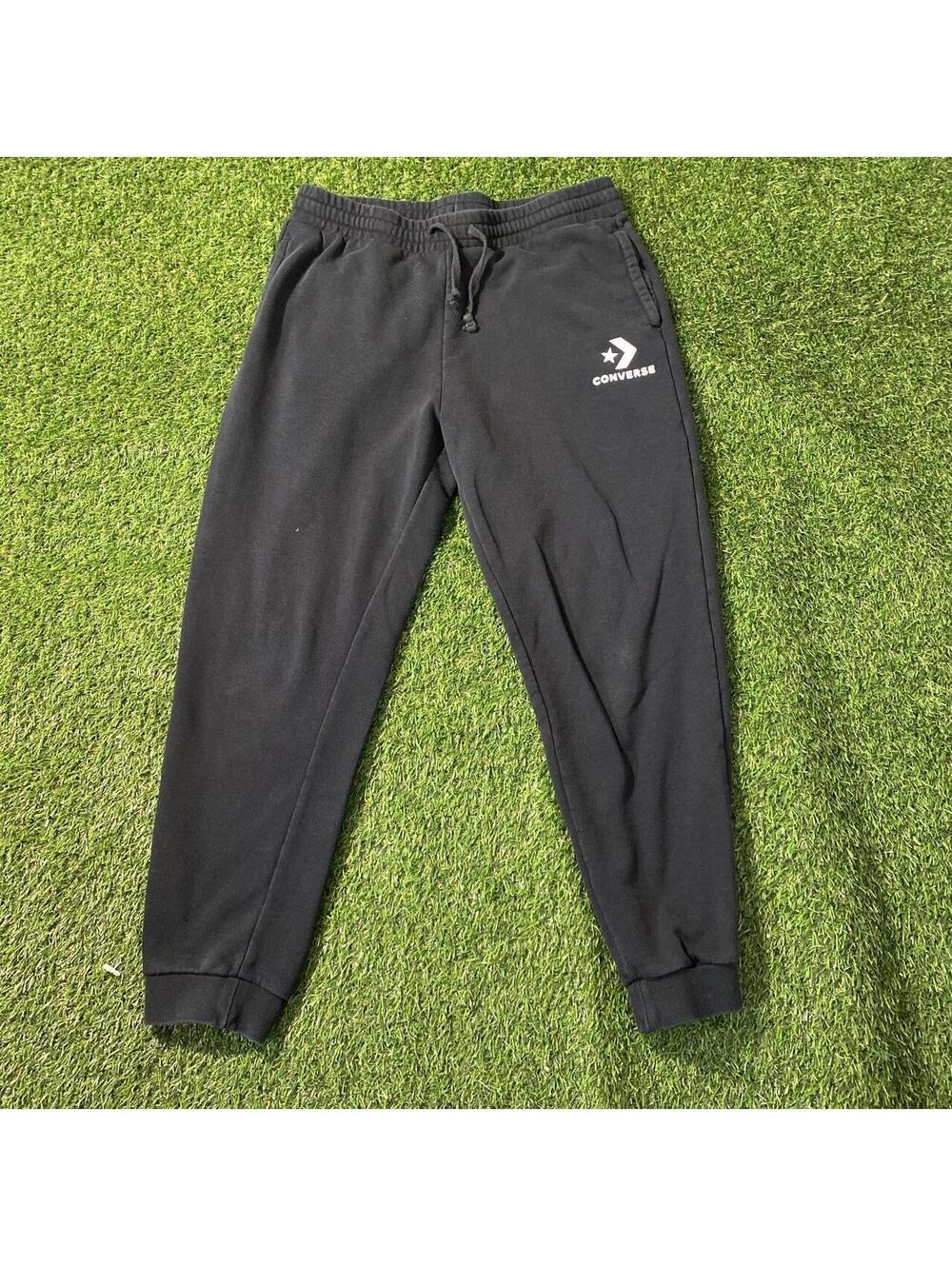 Y2K Black Converse Sweatpants